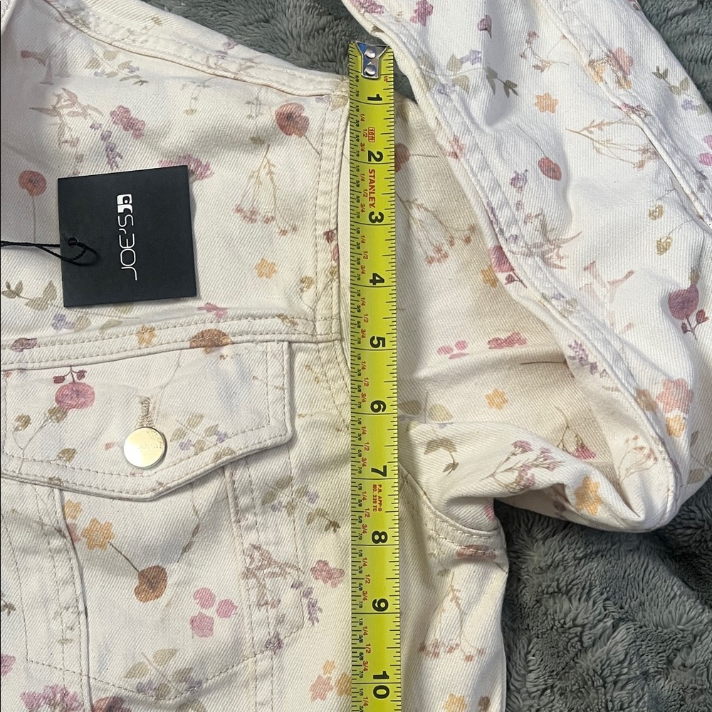 Joe's The Boyfriend Floral Denim Jacket - Picture 10 of 14